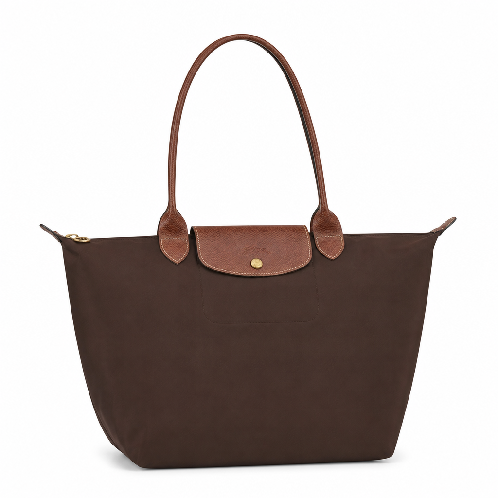 Grand sac cabas | marron foncé