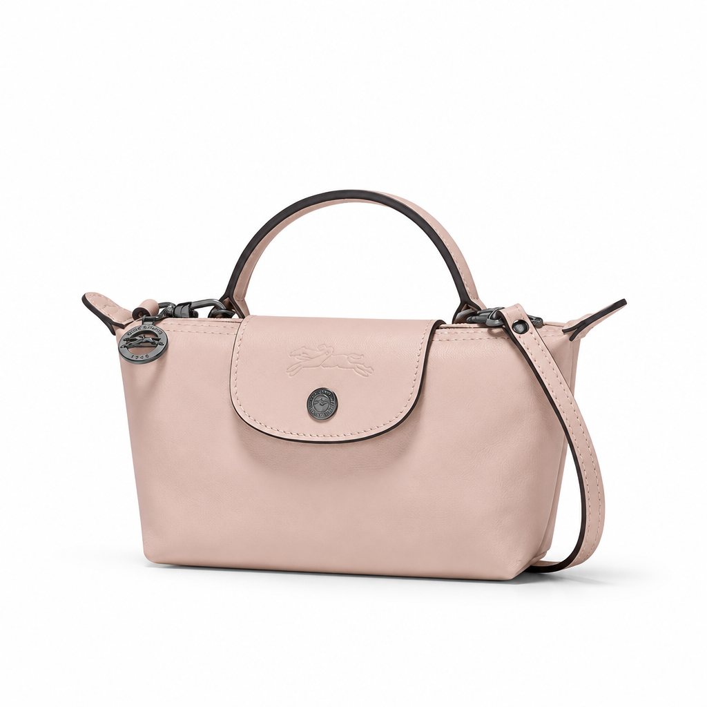 Mini sac en cuir | rose