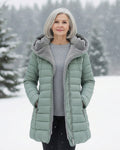 Manteau matelassé doublé polaire
