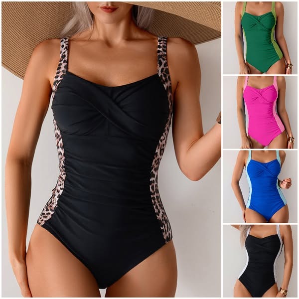 Maillot de bain gainant à décolleté cœur