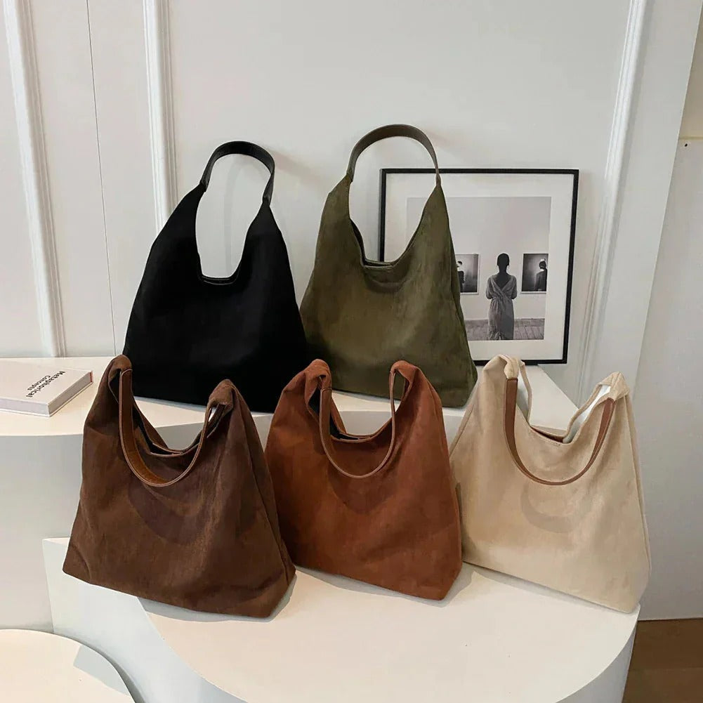 Sac hobo en cuir souple