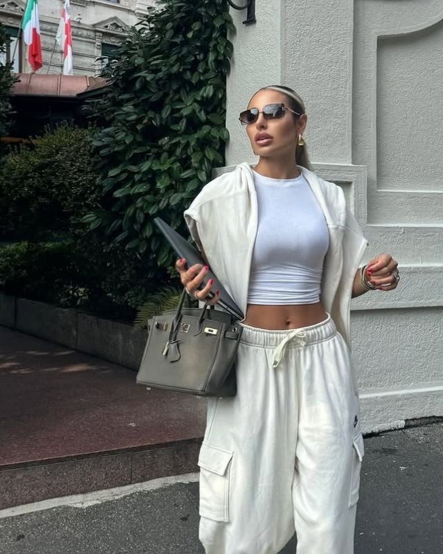 Sac élégant de type Birkin