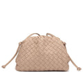 Sac pochette tressé Wendy