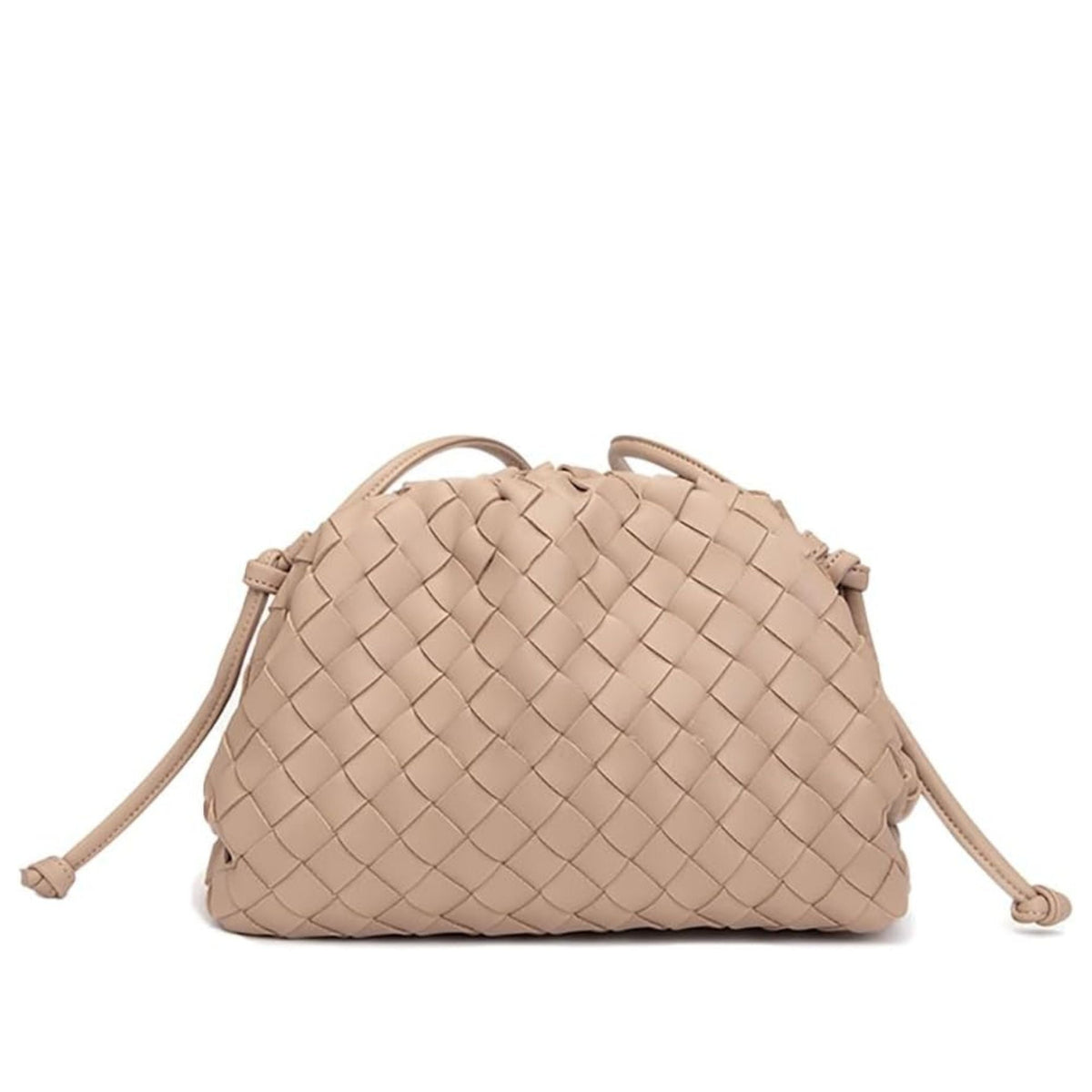 Sac pochette tressé Wendy