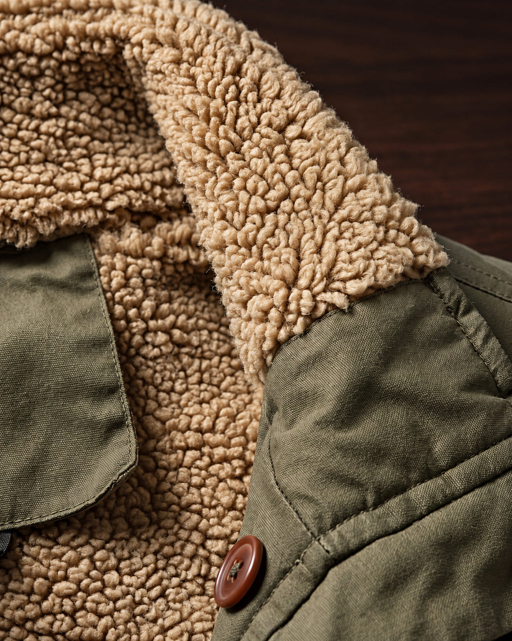 Gilet Lorenzo en Coton Doublé Sherpa