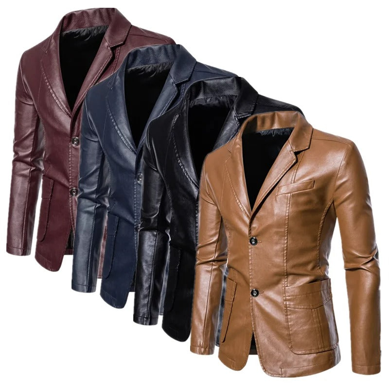 Jacopo | Veste en cuir business casual