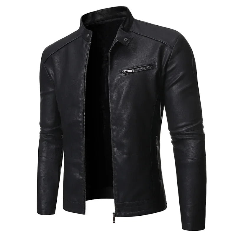 Manuel | Veste en cuir élégante