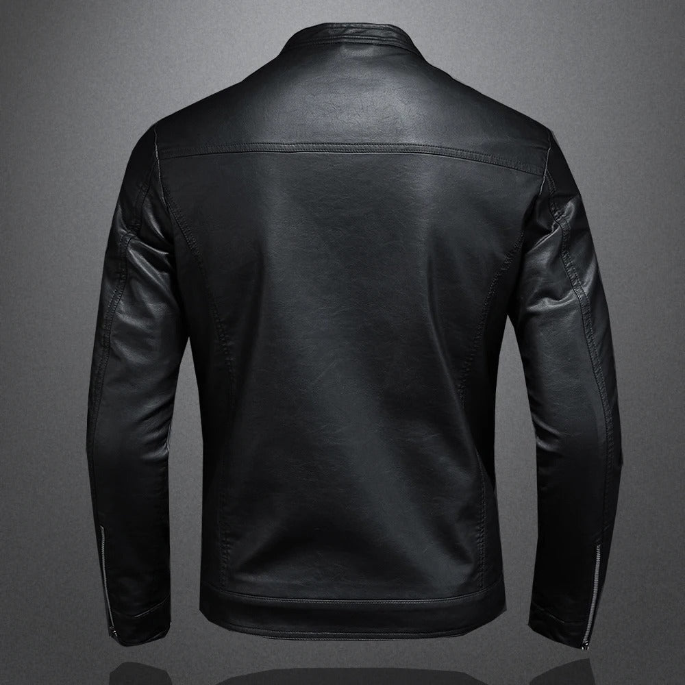 Mattia | Veste en cuir classique