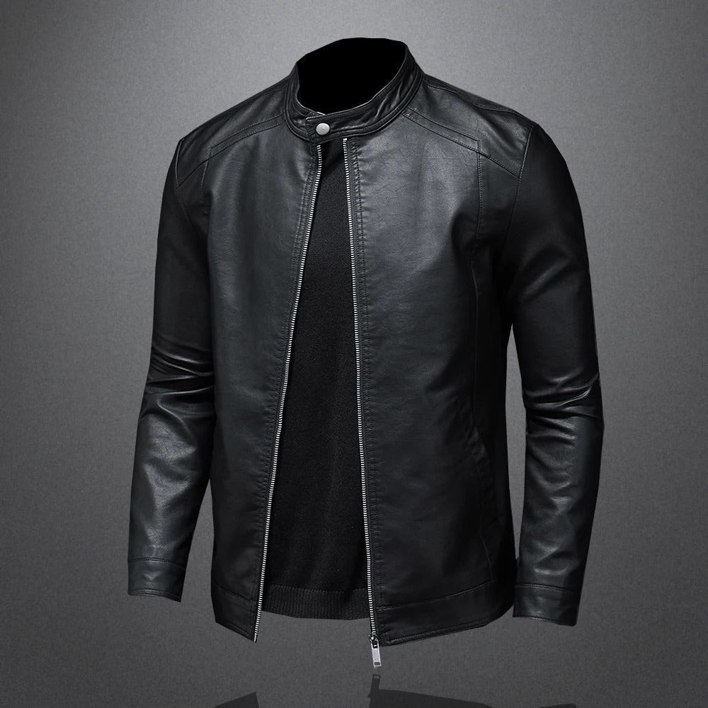 Mattia | Veste en cuir classique
