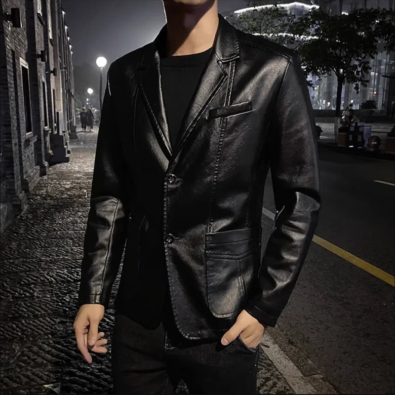Jacopo | Veste en cuir business casual
