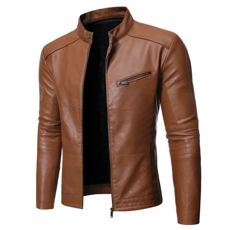 Manuel | Veste en cuir élégante