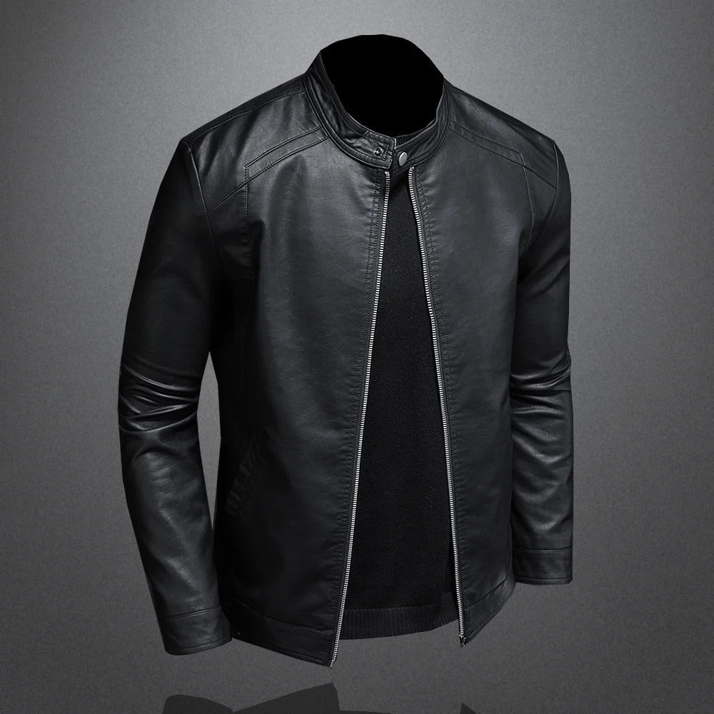Mattia | Veste en cuir classique