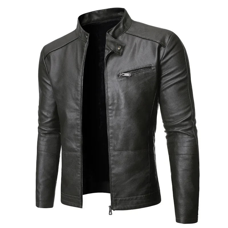 Manuel | Veste en cuir élégante