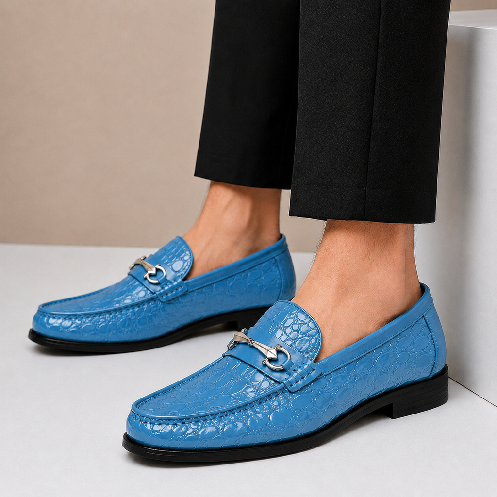 Mocassins Dorvaro en Cuir Embossé