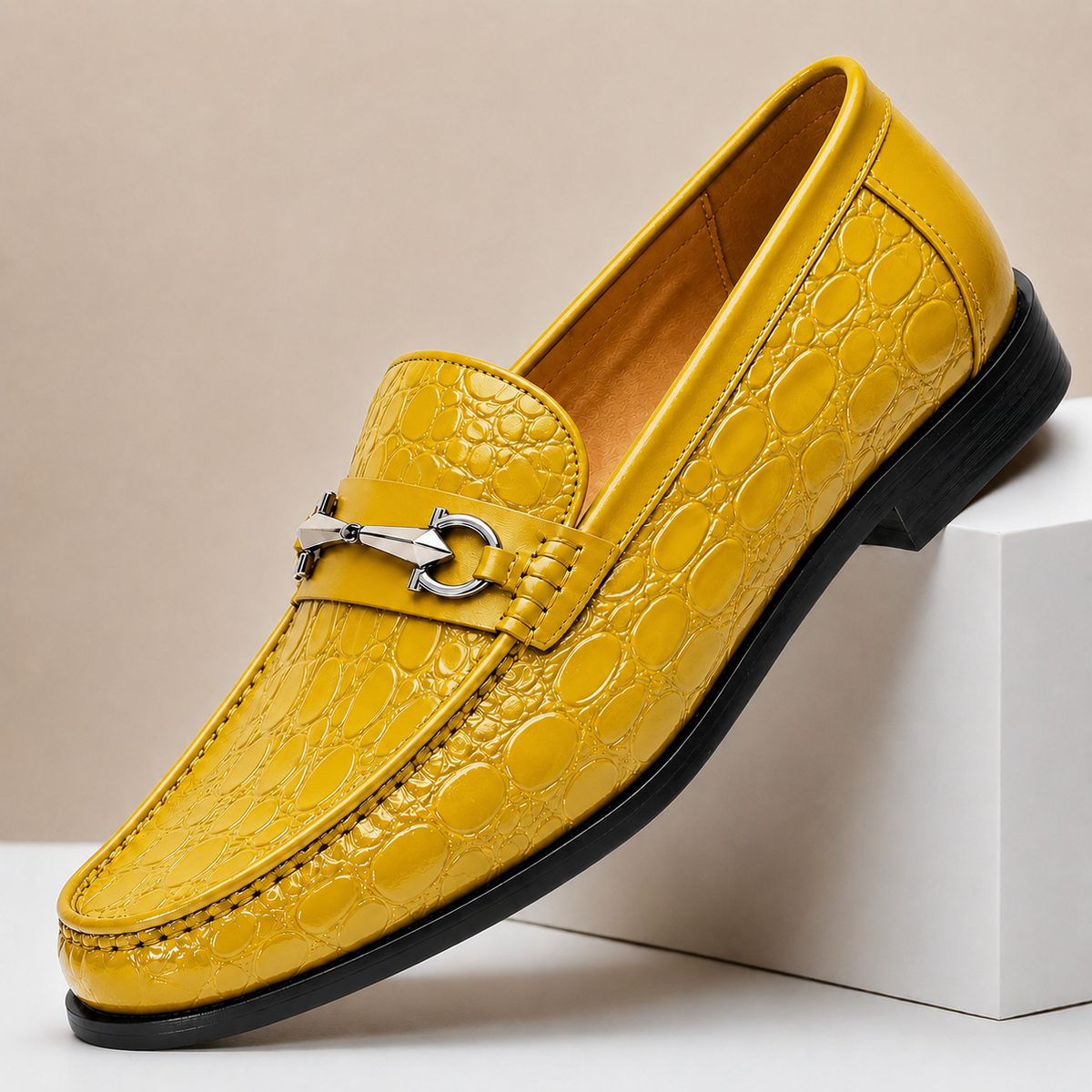 Mocassins Dorvaro en Cuir Embossé