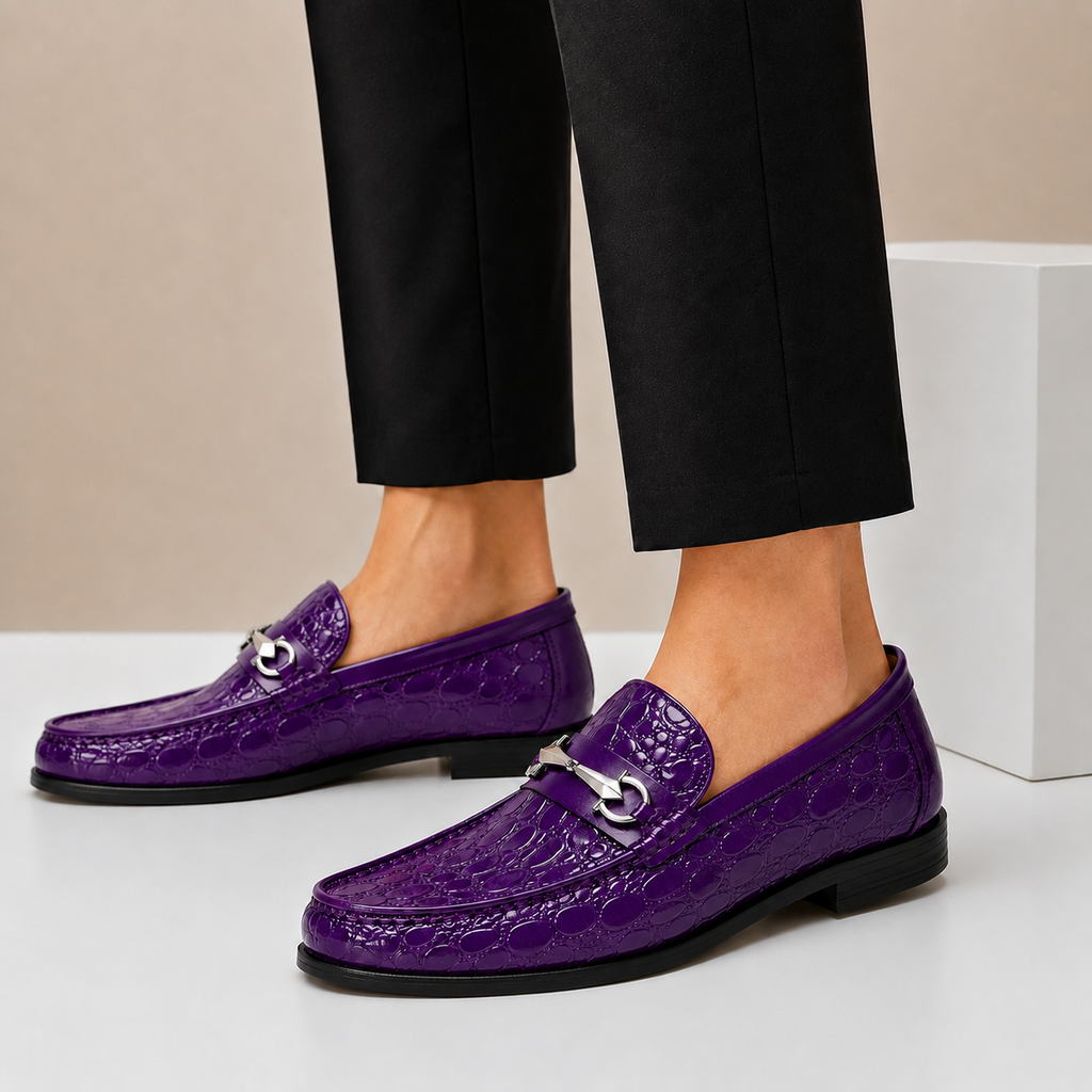 Mocassins Dorvaro en Cuir Embossé