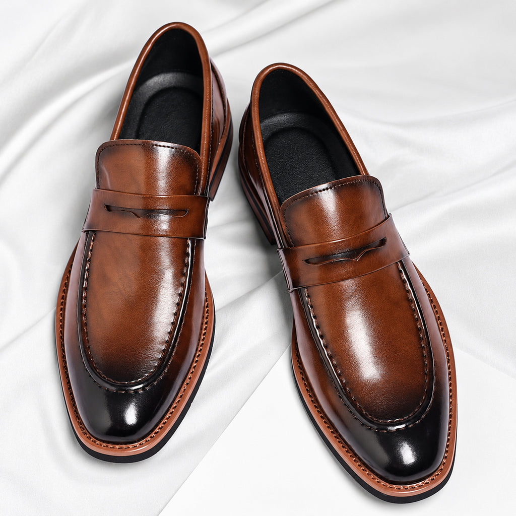 Mocassins Veneto en Cuir Italien