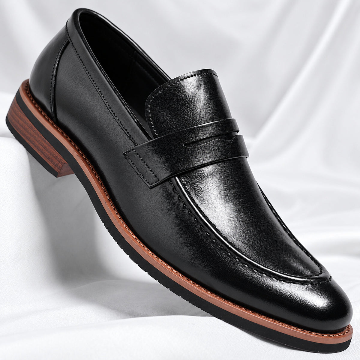Mocassins Veneto en Cuir Italien