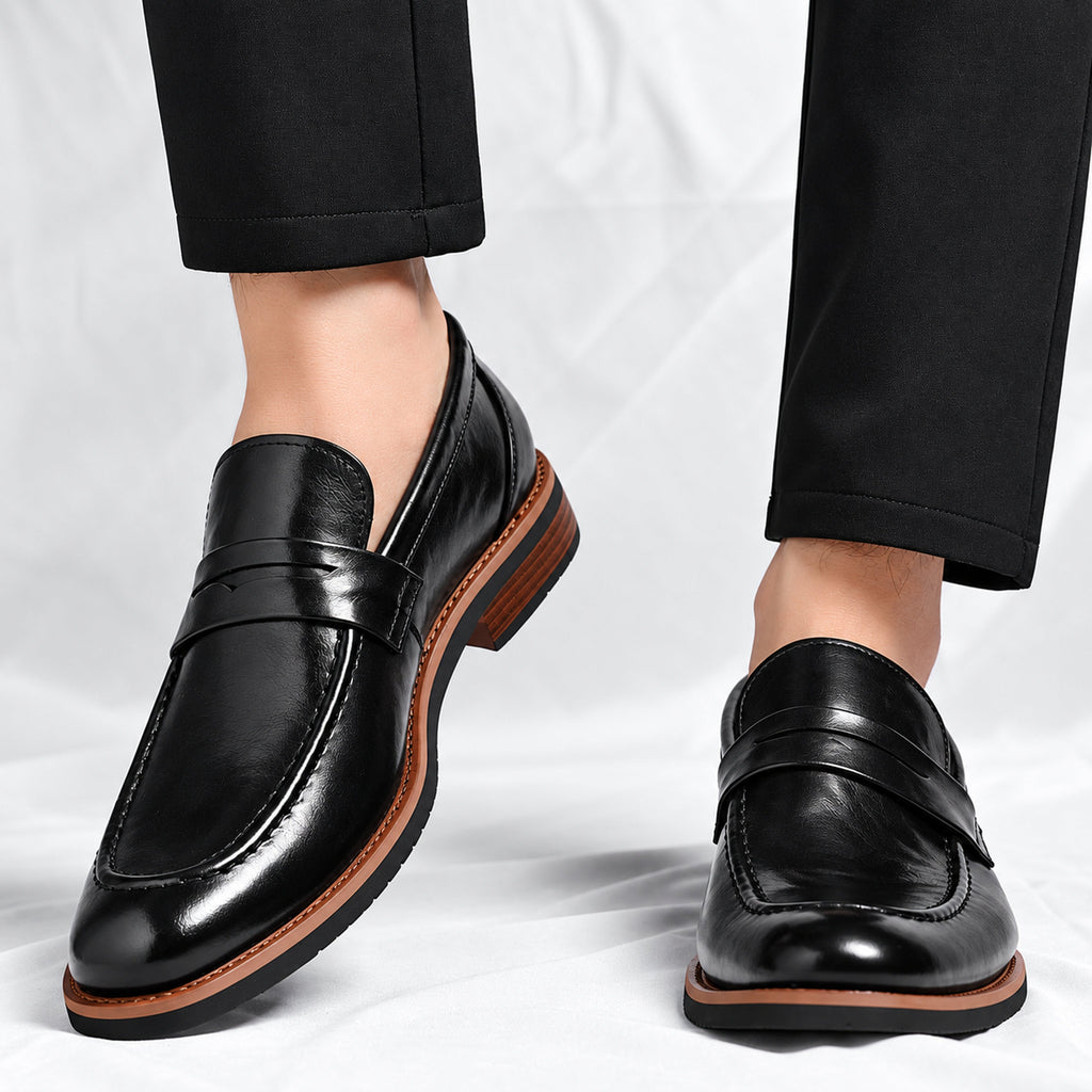 Mocassins Veneto en Cuir Italien