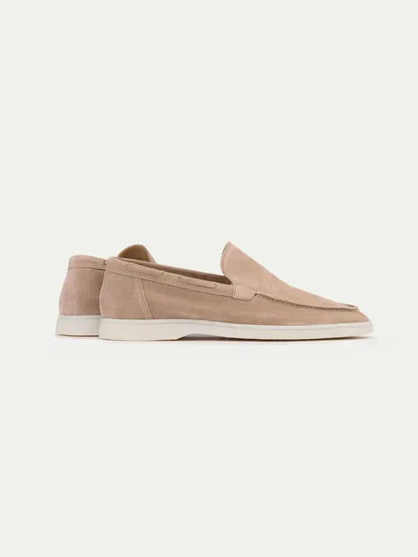 Mocassin Classique en Daim – Beige