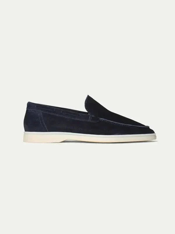 Mocassin Classique en Daim – Noir