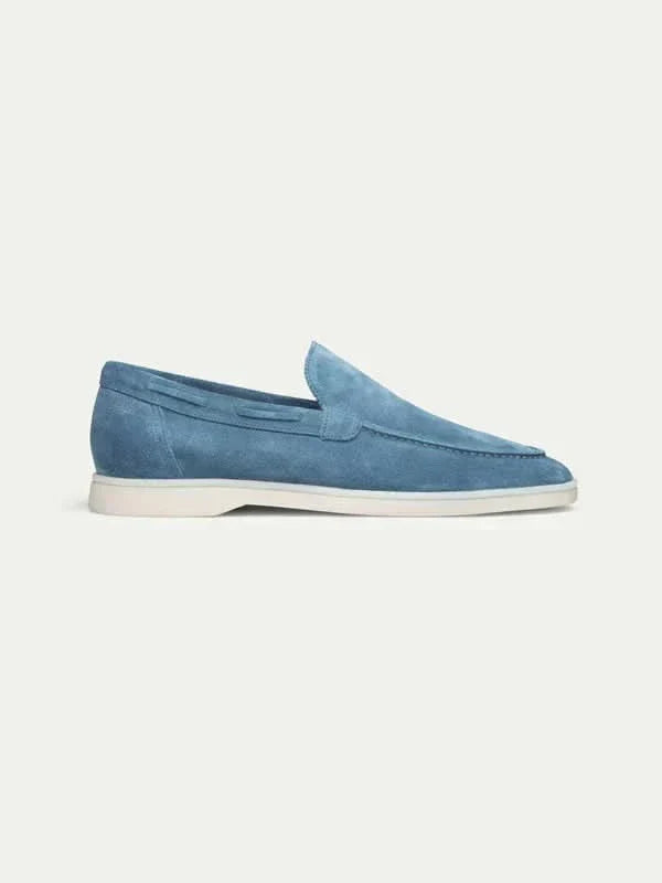 Mocassin Classique en Daim – Noir