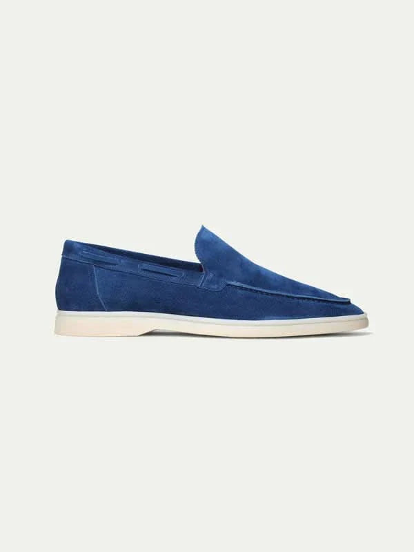 Mocassin Classique en Daim – Crème