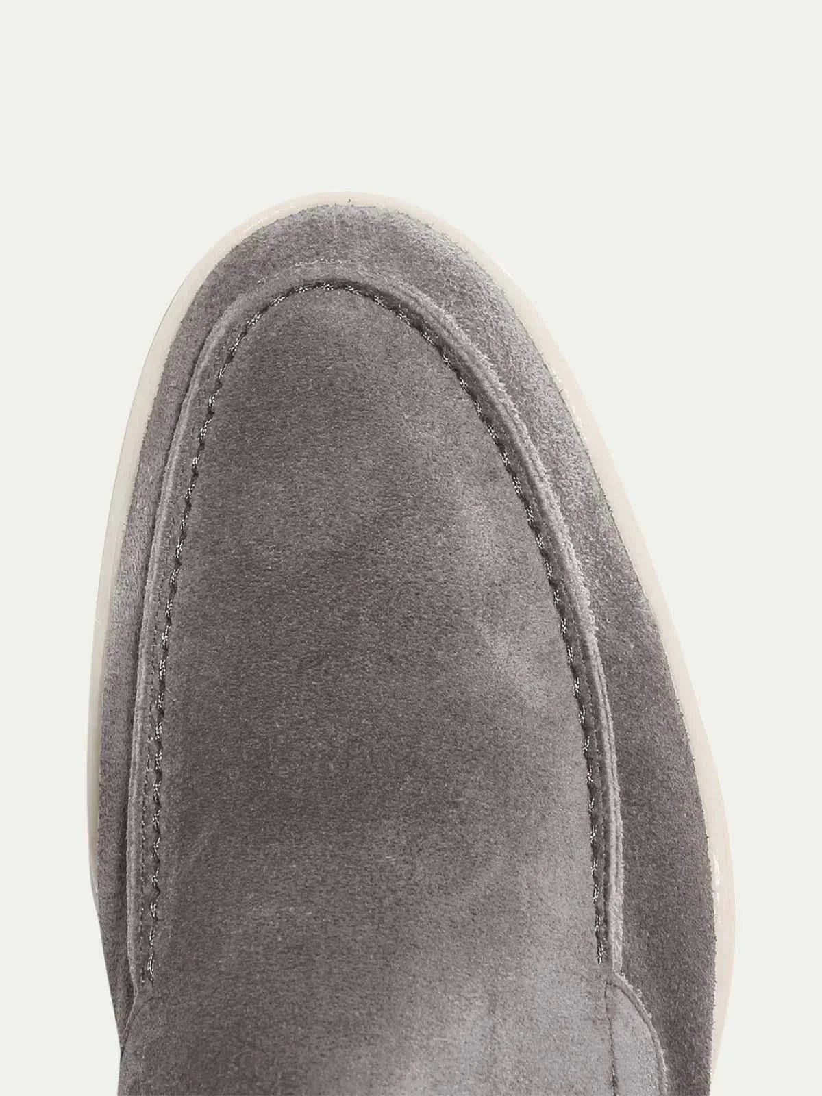 Mocassin Classique en Daim – Gris