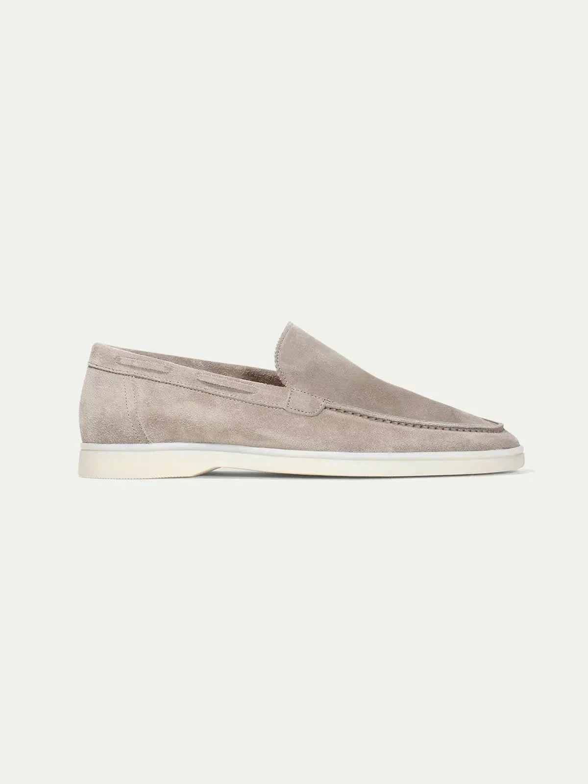 Mocassin Classique en Daim – Bleu roi