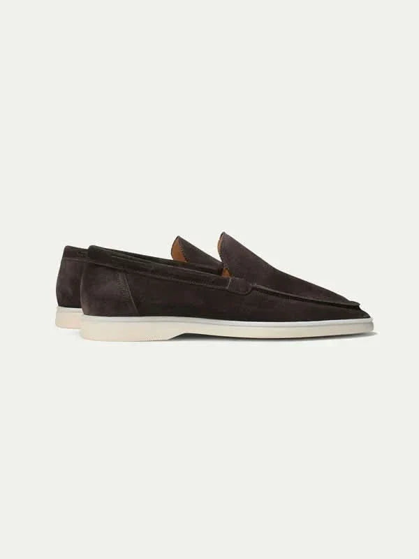 Mocassin Classique en Daim – Marron