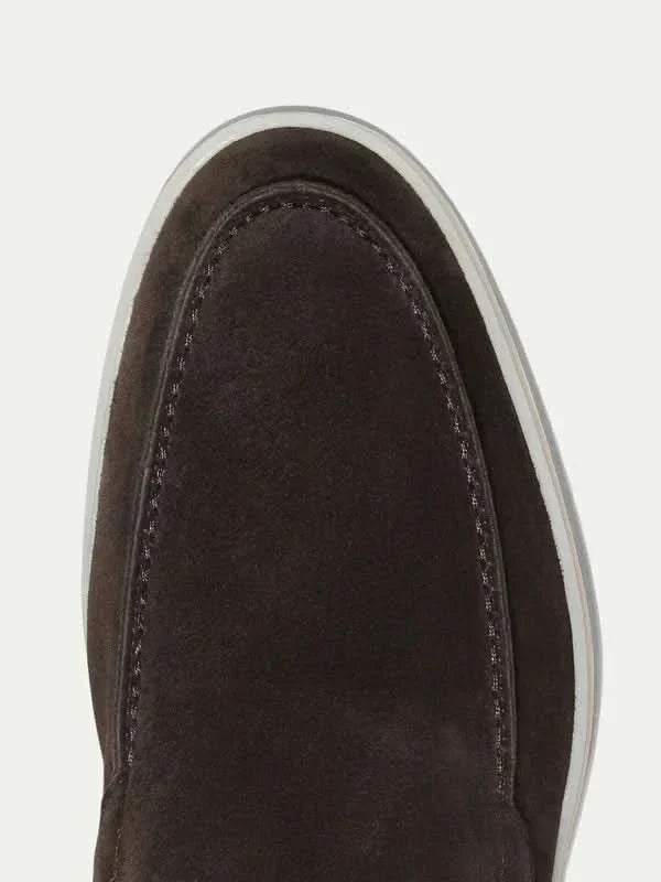Mocassin Classique en Daim – Marron