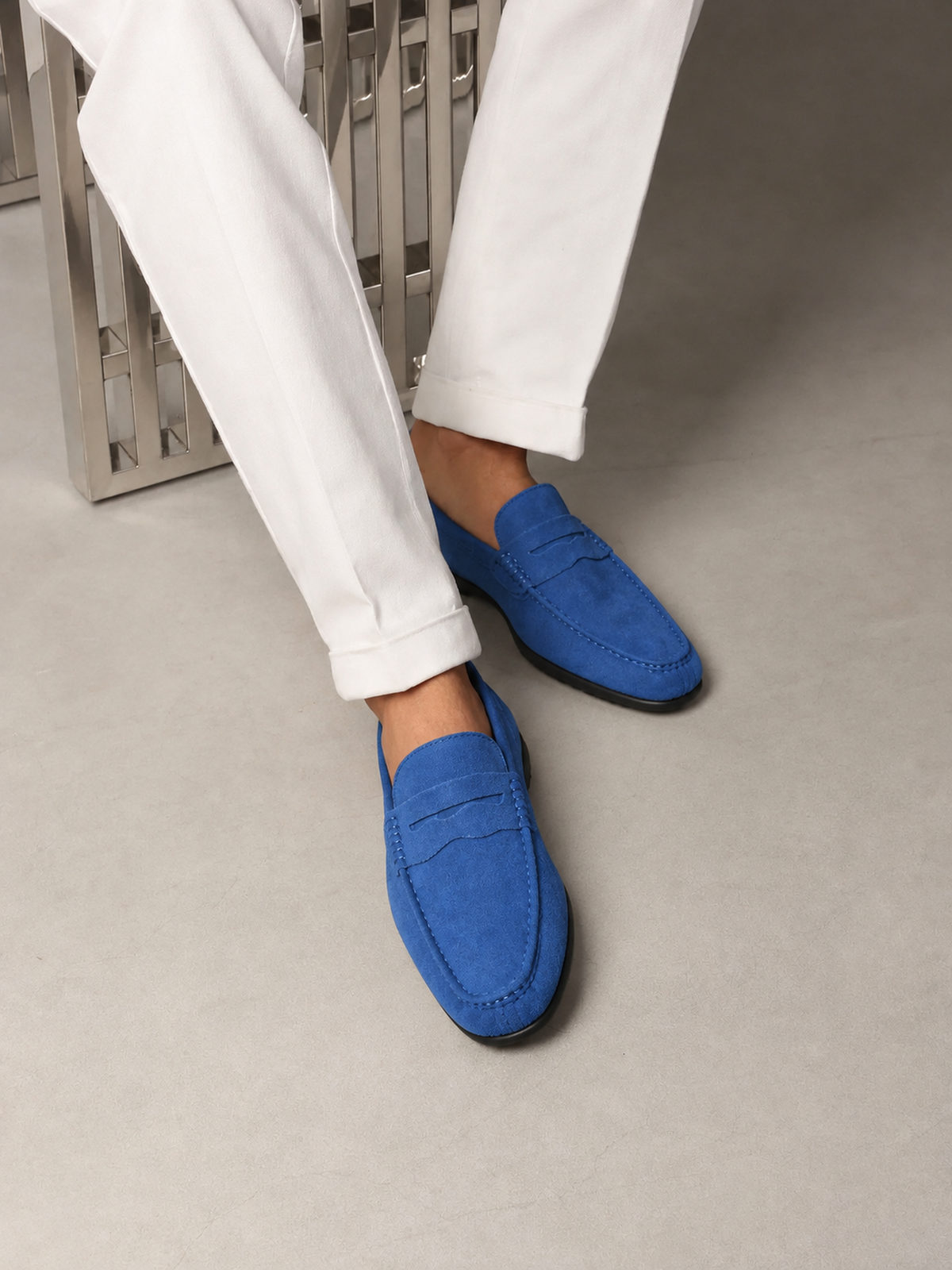 Mocassin Driver Riviera – Bleu