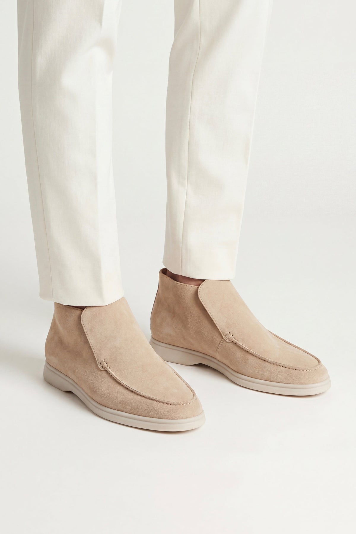 Mocassin Monaco en Daim – Beige