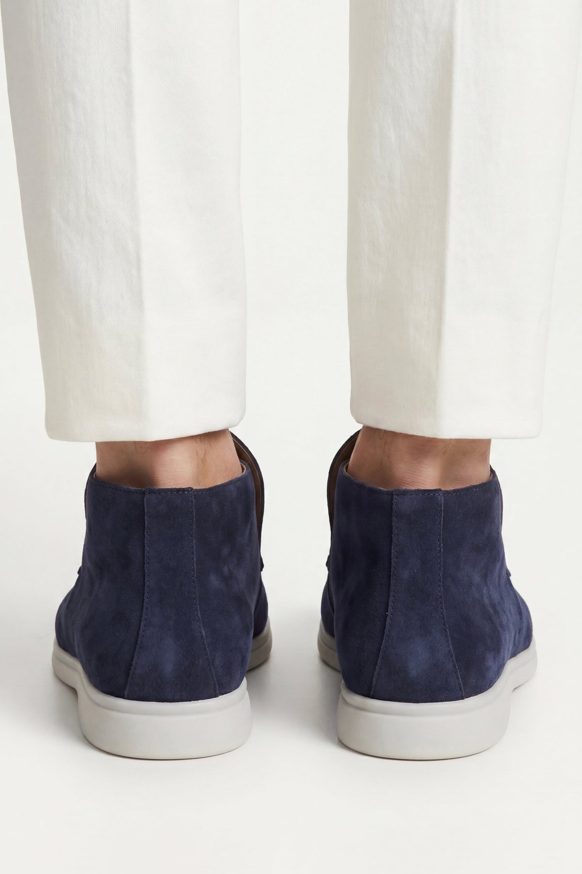 Mocassin Monaco en Daim – Bleu marine
