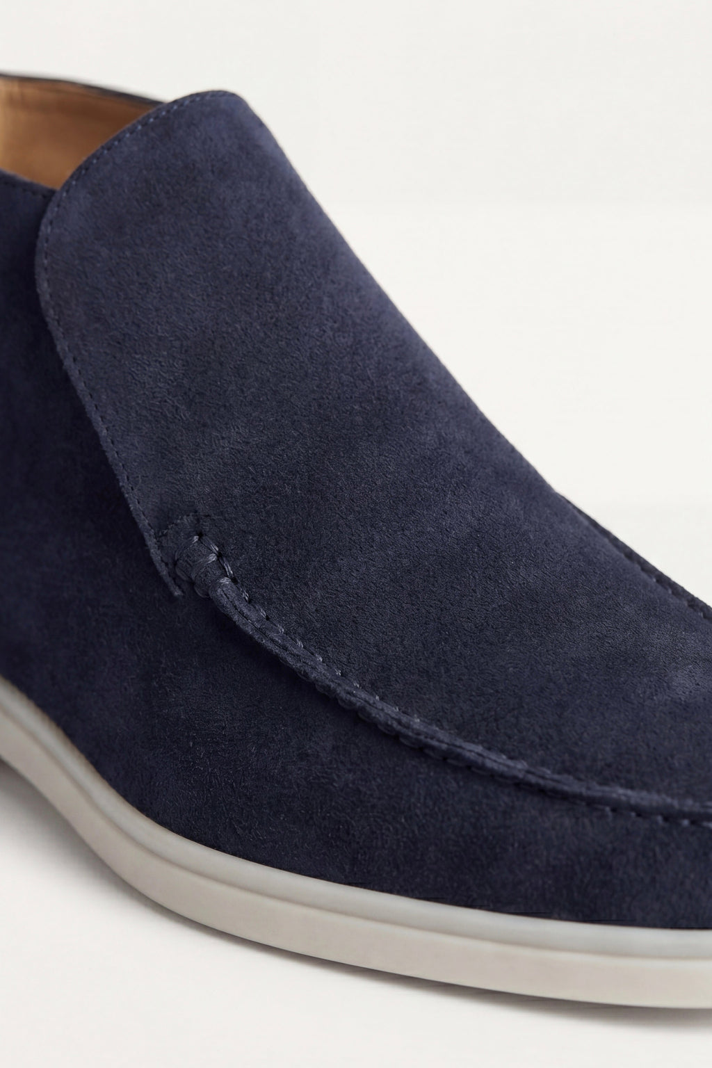 Mocassin Monaco en Daim – Bleu marine