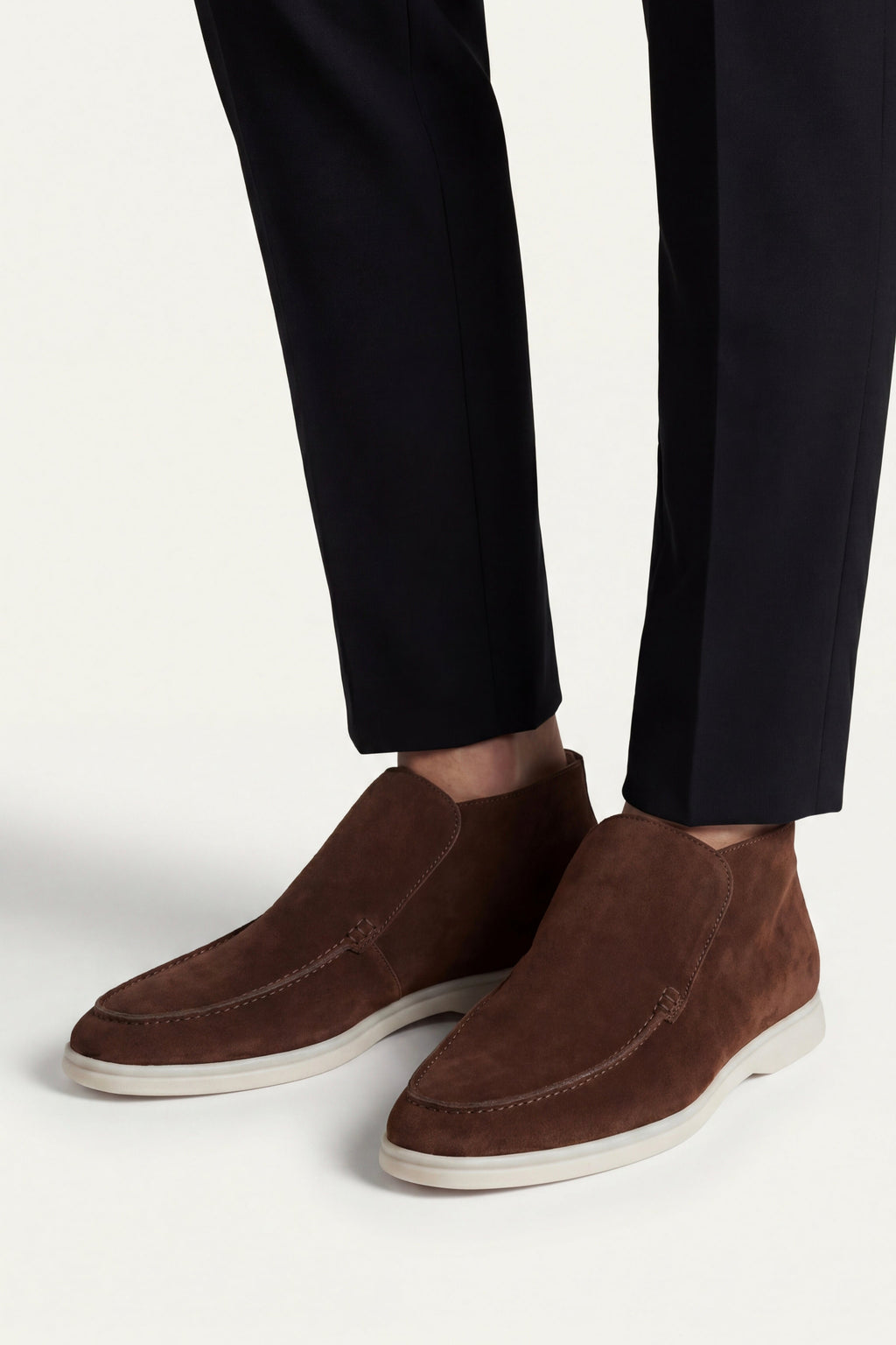 Mocassin Monaco en Daim – Marron