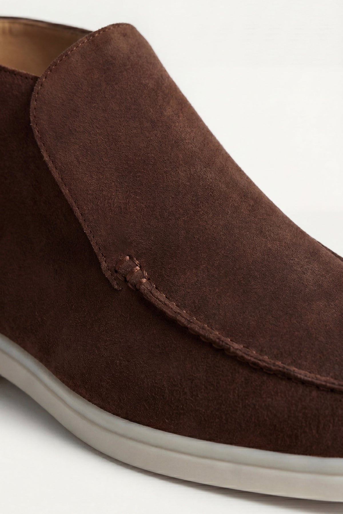 Mocassin Monaco en Daim – Marron