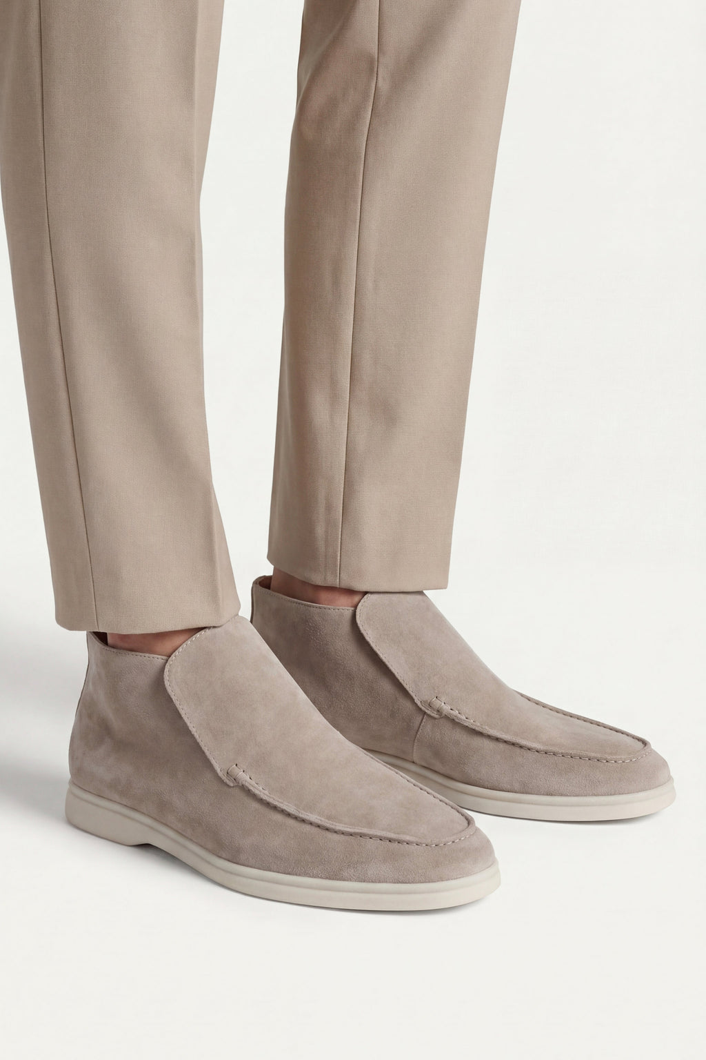 Mocassin Monaco en Daim – Taupe