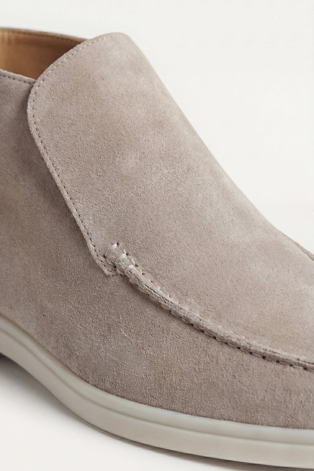 Mocassin Monaco en Daim – Taupe
