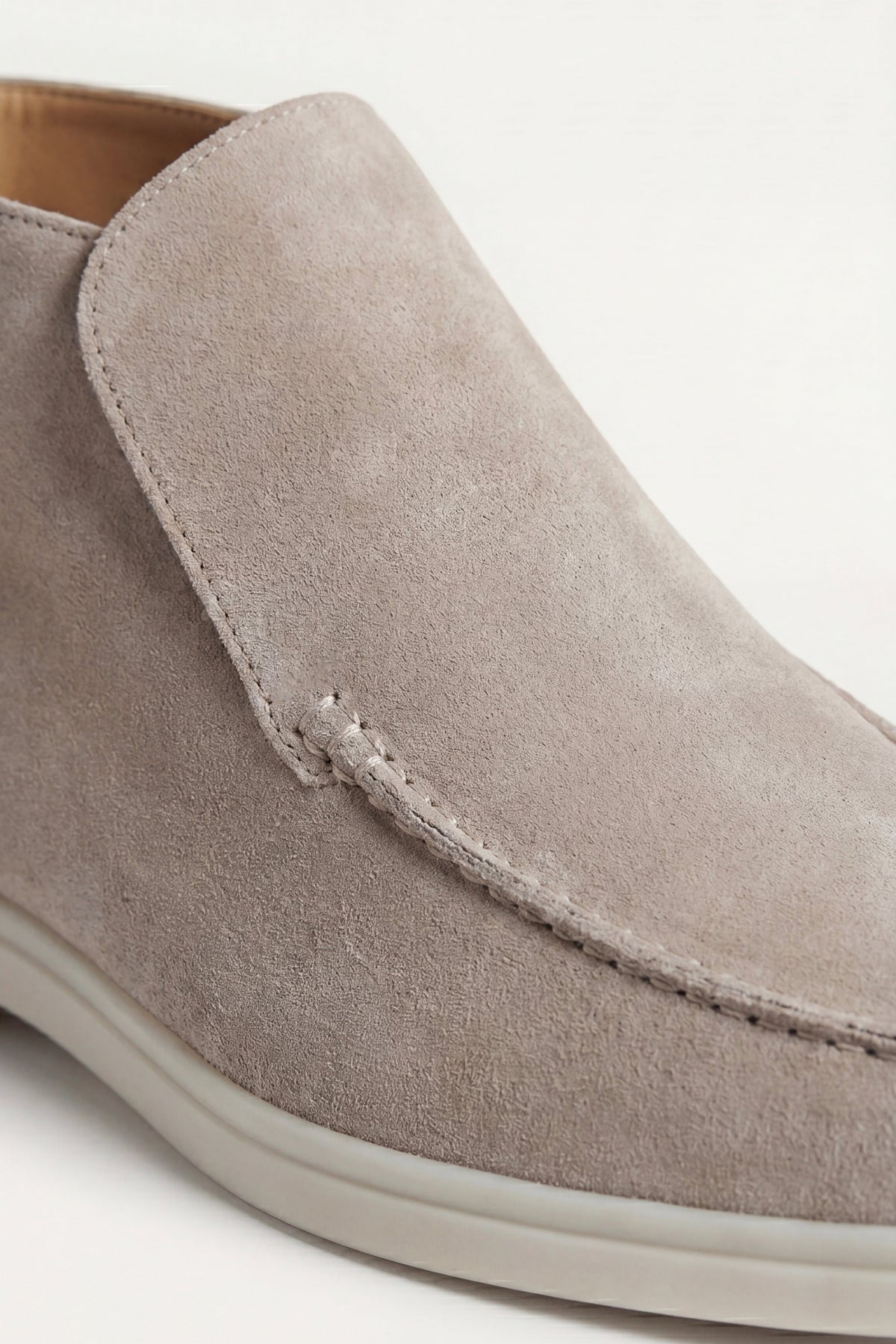 Mocassin Monaco en Daim – Taupe