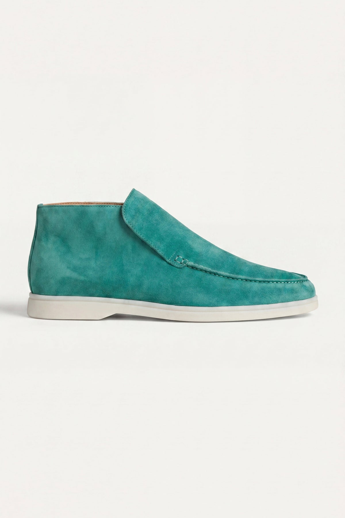 Mocassin Monaco en Daim – Bleu