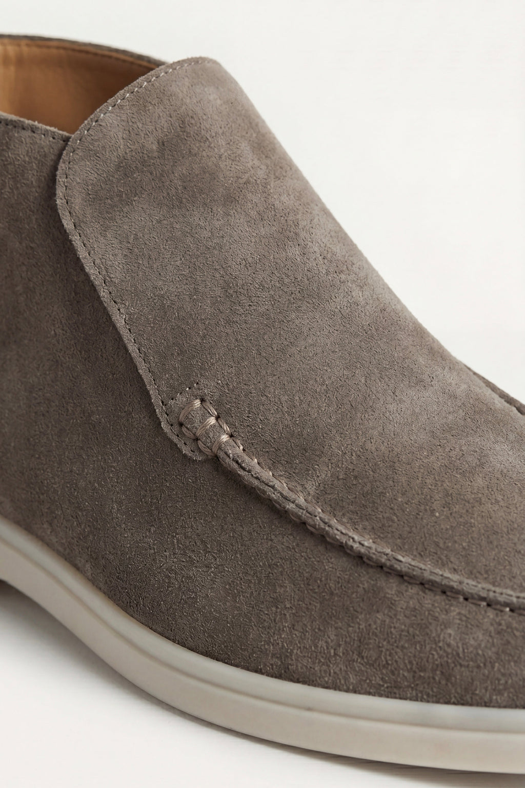 Mocassin Monaco en Daim – Vert olive