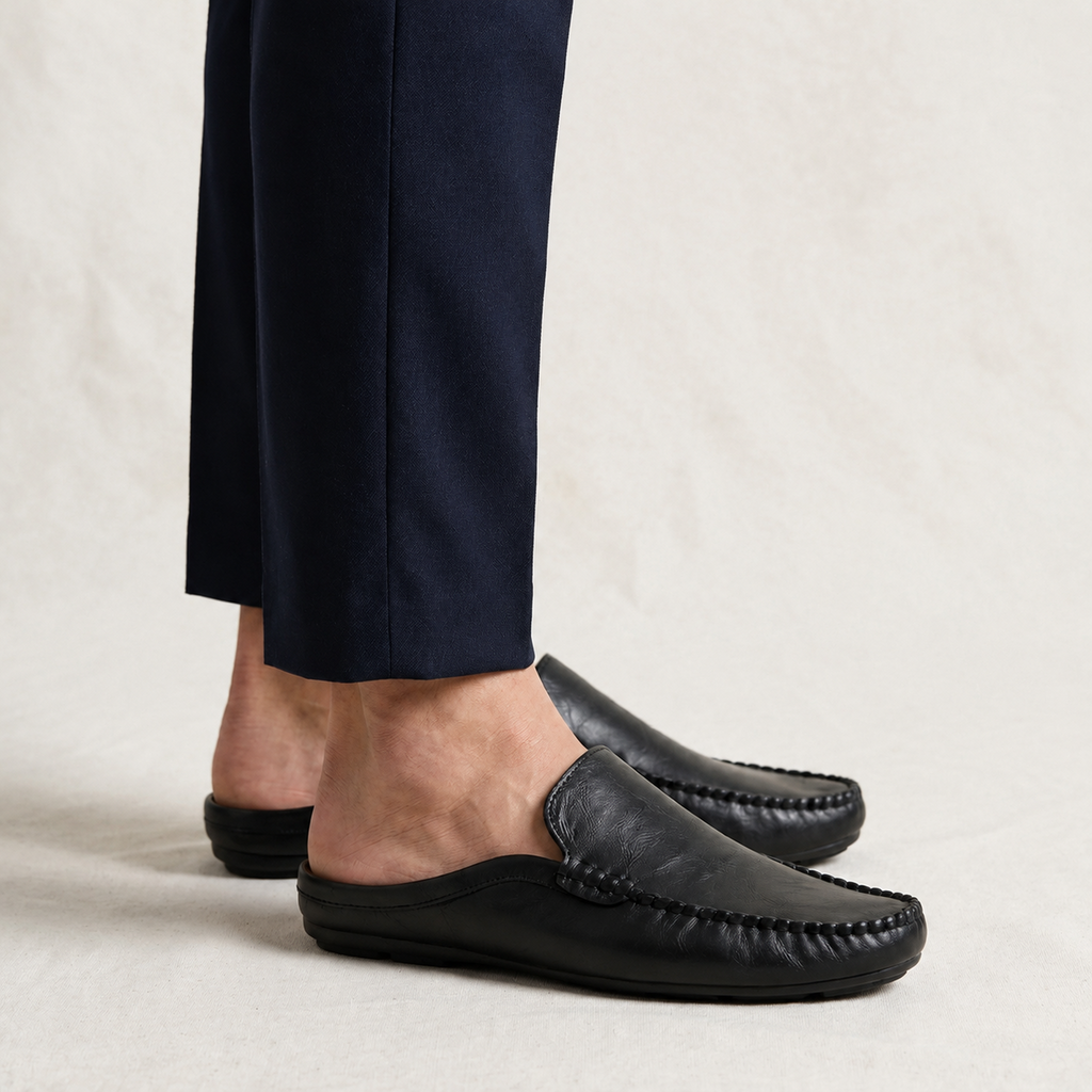 Mocassin Mule Cetara en Cuir