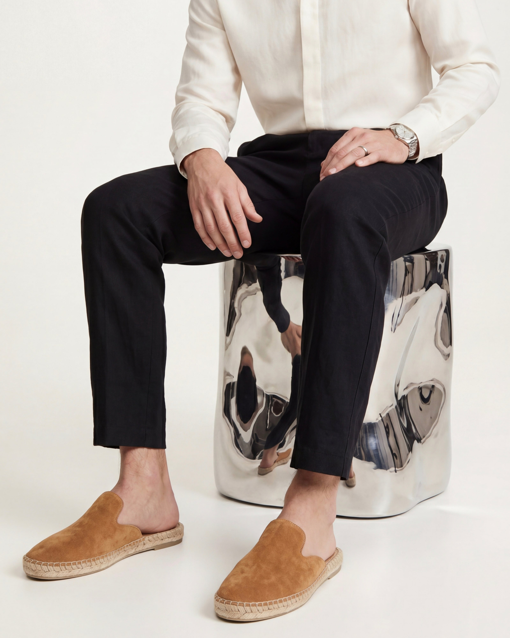 Mocassin Mule Portofino Yacht – Camel