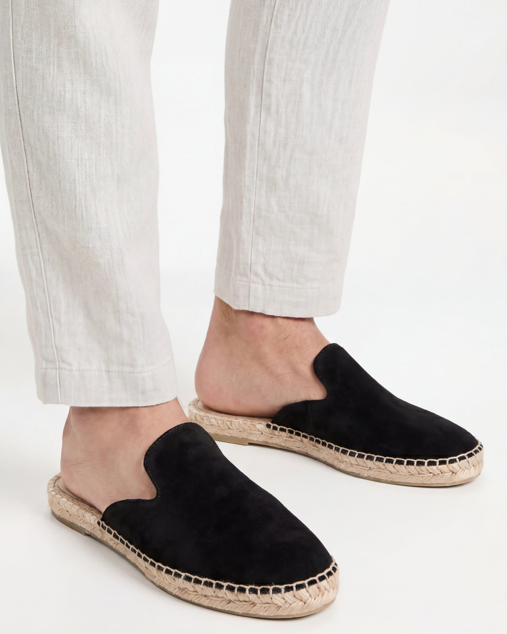 Mocassin Mule Portofino Yacht – Noir