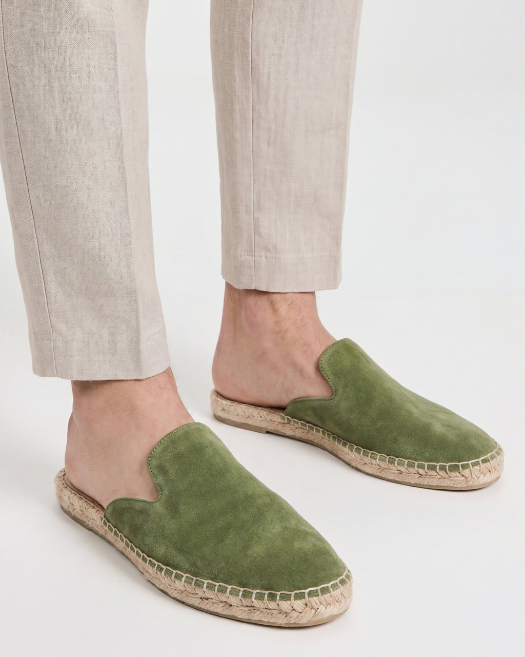 Mocassin Mule Portofino Yacht – Vert