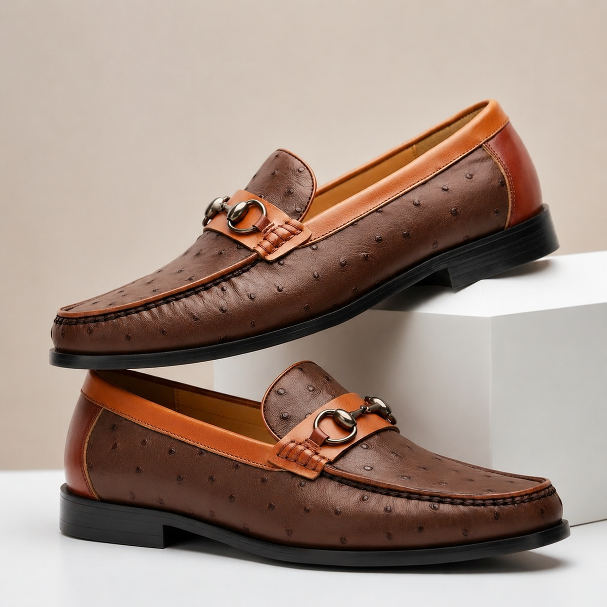 Mocassins Orvani en Cuir Pleine Fleur