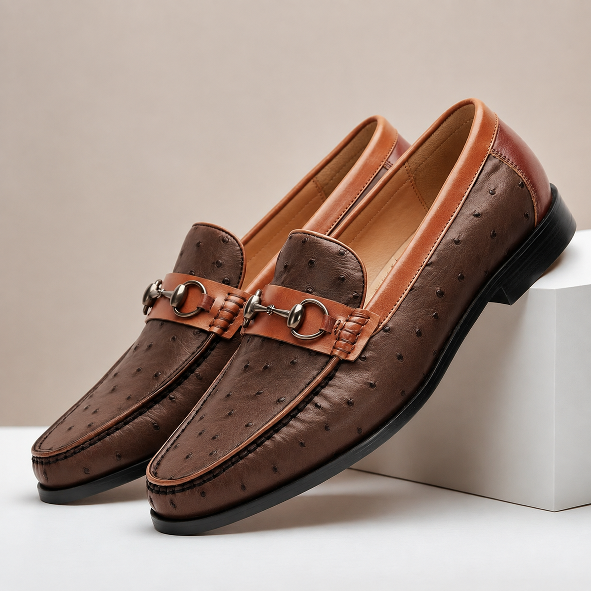 Mocassins Orvani en Cuir Pleine Fleur
