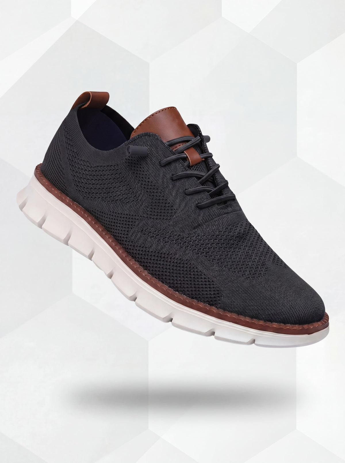 Chaussures respirantes Ultracomfort : noir-blanc