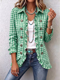 Carmela | Veste à Carreaux Vichy à Volants